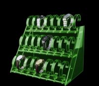 Custom acrylic 3 layers retail watches display racks