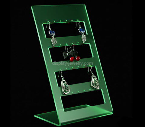 Custom acrylic luxury shops earrings display stands