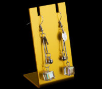Custom acrylic fashion boutiques earbob display stands EDJ-711 Custom acrylic fashion boutiques earbob display stands
