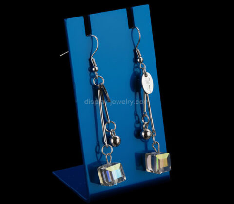 Custom acrylic retail counters eardrops display stands