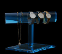 Custom acrylic jewellery T bar display stands ODJ-290 Custom acrylic jewellery T bar display stands