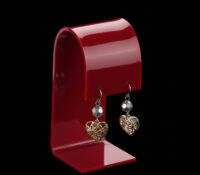 Custom acrylic luxury eardrop display stand EDJ-719 Custom acrylic luxury eardrop display stand