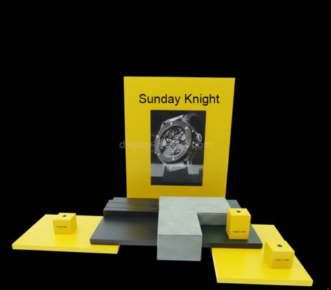Custom acrylic retail shop watches display props