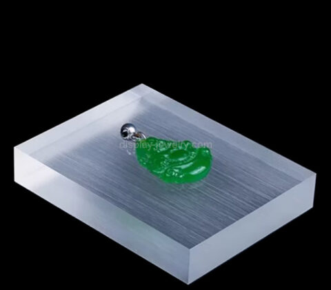 Custom acrylic jewelry display block