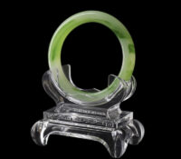Custom acrylic jewelry jade bangle display holder BDJ-460 Custom acrylic jewelry jade bangle display holder