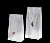 Custom acrylic stores necklaces display blocks NDJ-998 Custom acrylic stores necklaces display blocks
