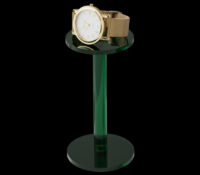Custom acrylic round pedestal watches display riser stand WDJ-250 Custom acrylic round pedestal watches display riser stand