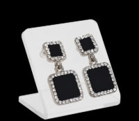 Custom acrylic boutiques earring display stand EDJ-730 Custom acrylic boutiques earring display stand
