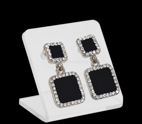 Custom acrylic boutiques earring display stand