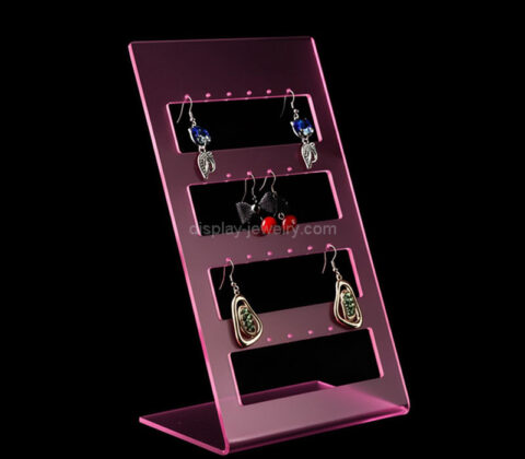 Custom acrylic retail earring display holder stands