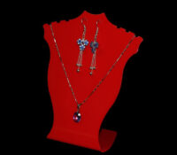 Custom acrylic retail shops necklaces display rack NDJ-1004 Custom acrylic retail shops necklaces display rack