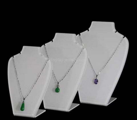 Custom acrylic retail shops necklaces display props