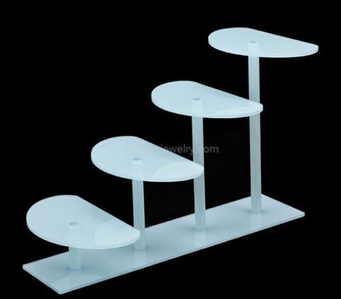 Custom acrylic luxury jewelry display stand risers