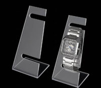 Custom acrylic trade shows single watch holder stand WDJ-254 Custom acrylic trade shows single watch holder stand