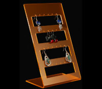 Custom acrylic boutiques earring display holder EDJ-734 Custom acrylic boutiques earring display holder