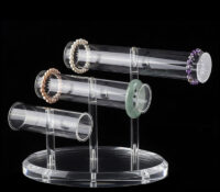 Custom plexiglass retail bangle bracelet display stand BDJ-477 Custom plexiglass retail bangle bracelet display stand