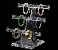 Custom plexiglass exhibitions bangle bracelet display stand BDJ-478 Custom plexiglass exhibitions bangle bracelet display stand
