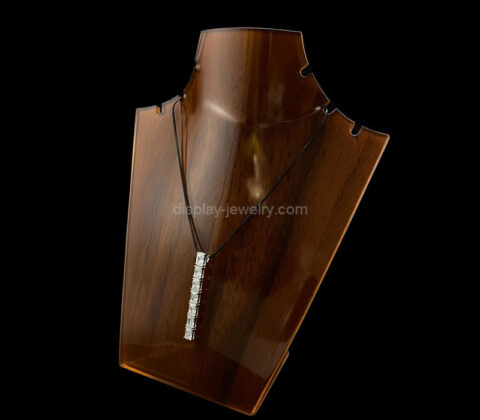 Custom acrylic necklace display stand