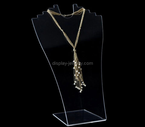 Custom acrylic retail necklace display stand