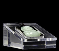 Custom acrylic retail jewelry display block ODJ-315 Custom acrylic retail jewelry display block