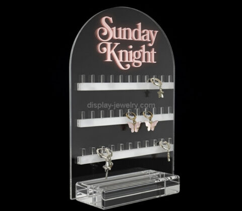 Custom acrylic jewelry pendant display stand