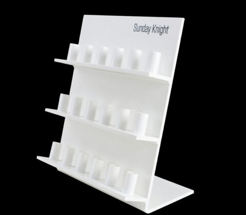 Custom acrylic retail shop ring holder stand