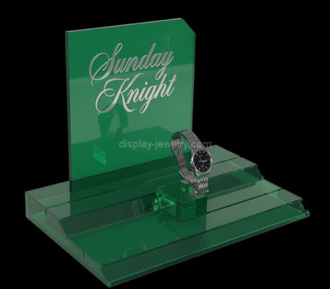 Custom acrylic retail watch display stand prop
