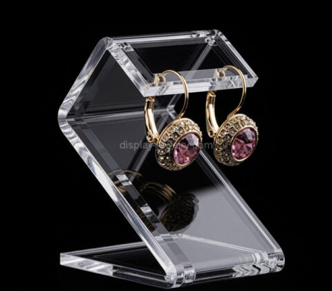 Custom acrylic S shaped earring display stand