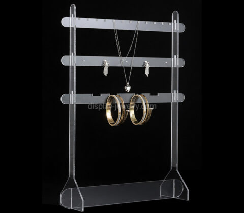 Custom acrylic jewelry display stand
