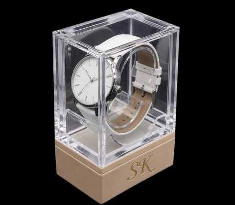 Custom acrylic retail watches display case
