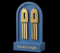 Custom acrylic exhibitions earring eardrop display stands with base EDJ-758 Custom acrylic exhibitions earring eardrop display stands with base