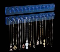 Custom acrylic wall hanging necklace jewelry holder NDJ-1035 Custom acrylic wall hanging necklace jewelry holder