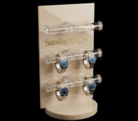 Custom acrylic watches display stand with round base WDJ-279 Custom acrylic watches display stand with round base