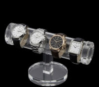 Custom acrylic T bar watches display stand holder WDJ-280 Custom acrylic T bar watches display stand holder