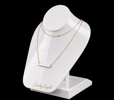 Custom acrylic necklace jewelry display stand