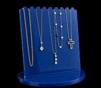 Custom acrylic retail necklace display stand rack NDJ-1040 Custom acrylic retail necklace display stand rack