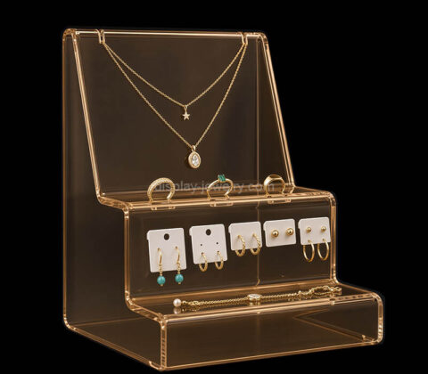 Custom acrylic jewelry display stand rack