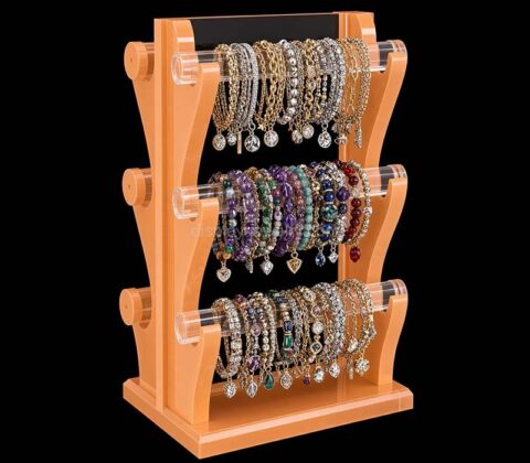 Custom 2 sided bracelets display stand rack