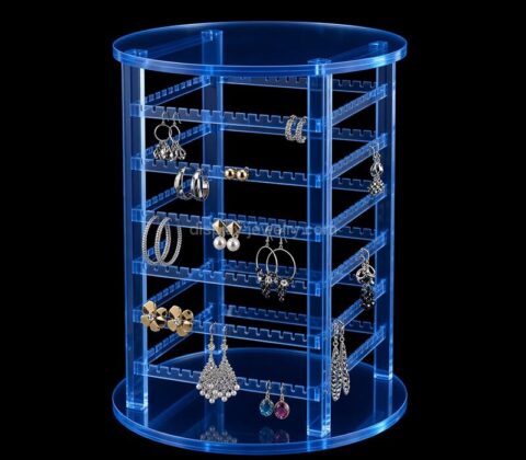 Custom acrylic earring display stand rack