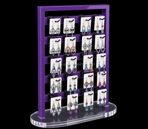 Custom earring display rack