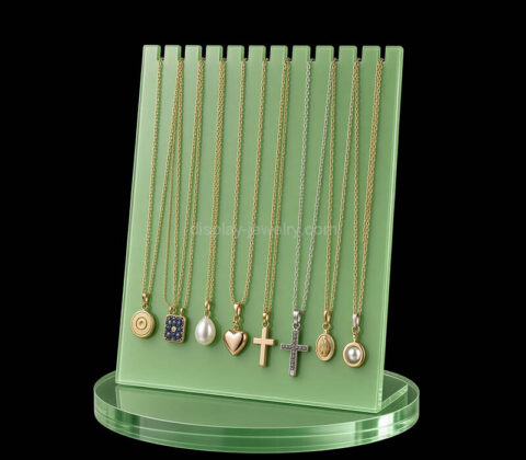 Custom retail necklaces display rack