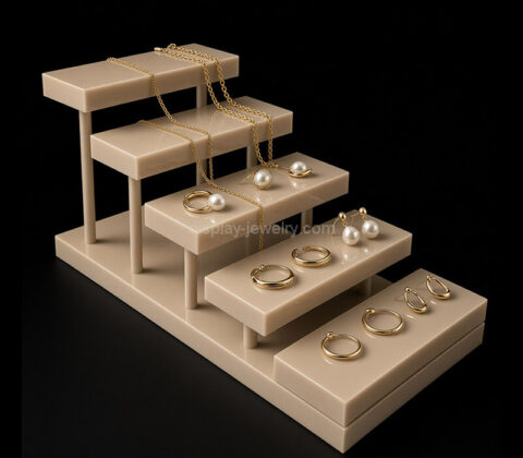 Custom jewelry display risers